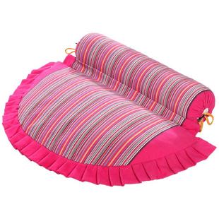 颈椎枕头专用睡觉护颈椎助睡眠圆柱放松牵引放松病人荞麦劲椎侧睡