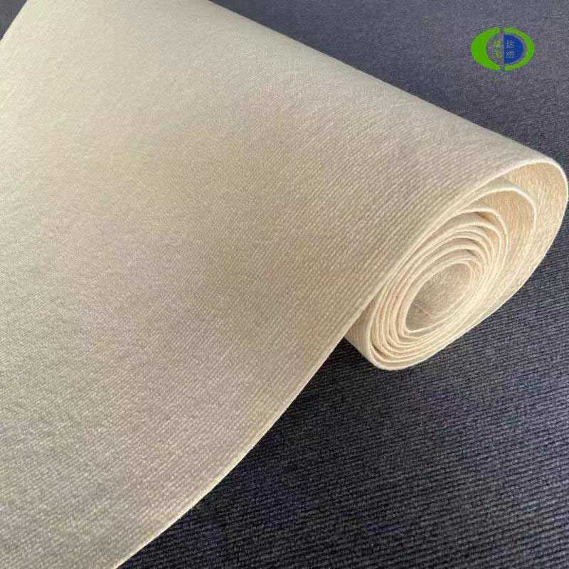 新品 家用卧室客厅防滑地垫商用办公室楼梯走廊整铺米白色条纹地