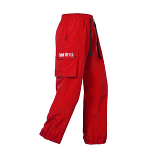 WEYA工装滑雪裤3L全压胶男女款防水防风耐磨单双板雪裤美式宽松