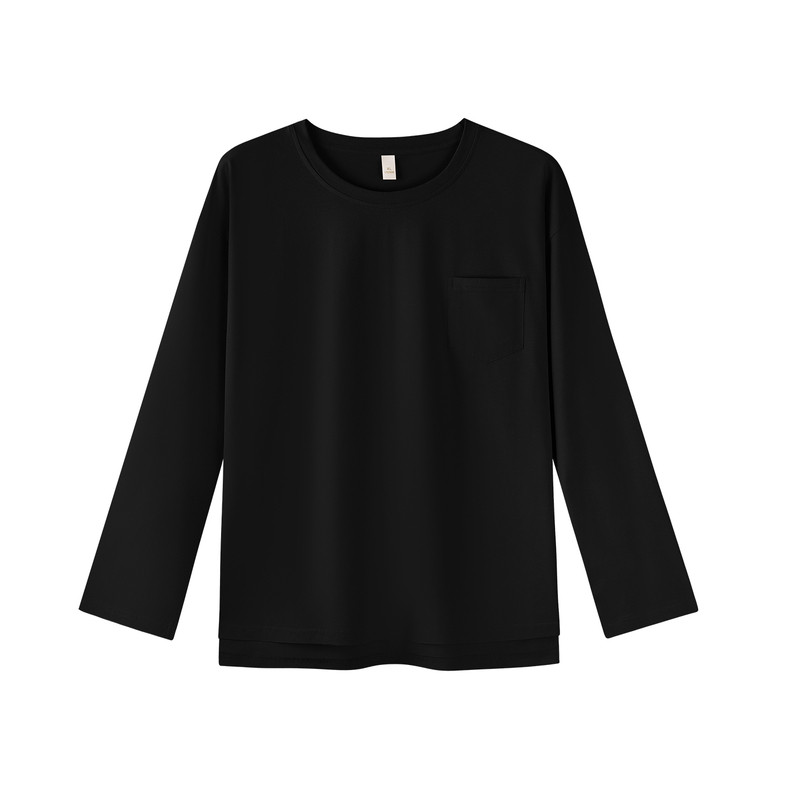 秋季纯棉薄款女长袖家居服可外穿