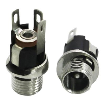 dc-025m大电流带螺纹dc母座