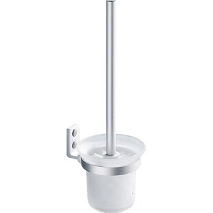 免打孔太空铝马桶刷套装 厕刷 卫生间马桶刷架子厕所刷带马桶刷杯