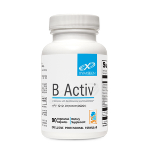 XYMOGEN赛摩根活力b族B Activ维生素B营养神经甲钴胺活性叶酸90粒