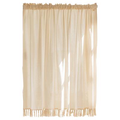 豆蔓纱2023纱帘新款布艺免打孔