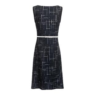 OFFIY-高智黑白超好看高级职业商务漂亮裙子修身连衣裙26春夏新款