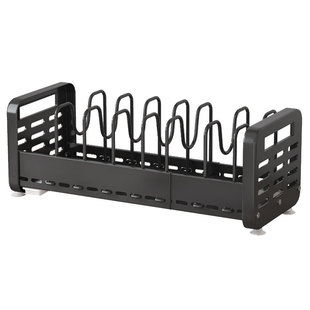 锅架厨房家用台面多功能可调节伸缩放锅置物架灶台竖放锅具收纳架