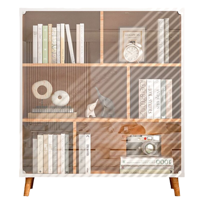 免打孔磁吸压花玻璃遮挡帘