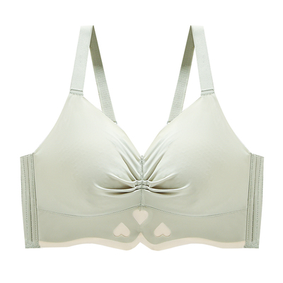 无痕内衣女士大胸显小雷聚拢胸托