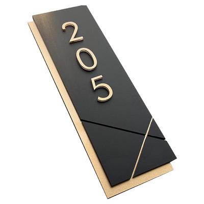 亚克力门牌号码牌家用门牌定制