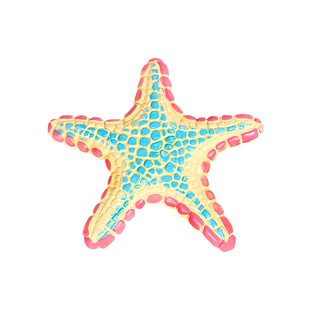 软胶仿真五角海星模型玩具海底海洋动物鱼缸沙滩装饰摆件儿童教育