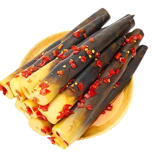手剥笋即食泡椒酸辣脆嫩竹笋尖老汤香辣味手拨新鲜网红解馋小零食
