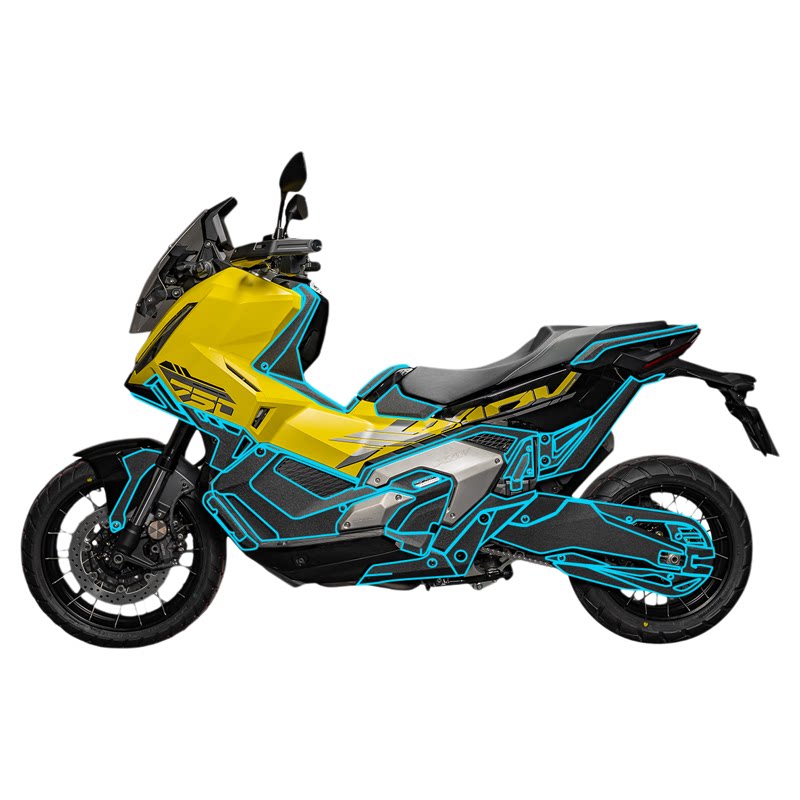 适用于25款本田XADV750装甲贴纸