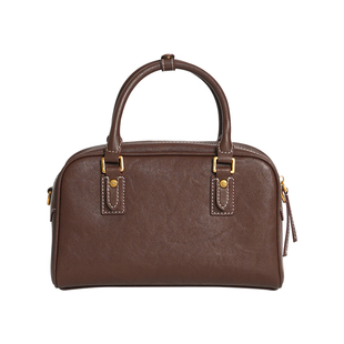 欧米omi月光宝盒系列牛皮真皮水晶植鞣皮小众设计手提包送礼方包