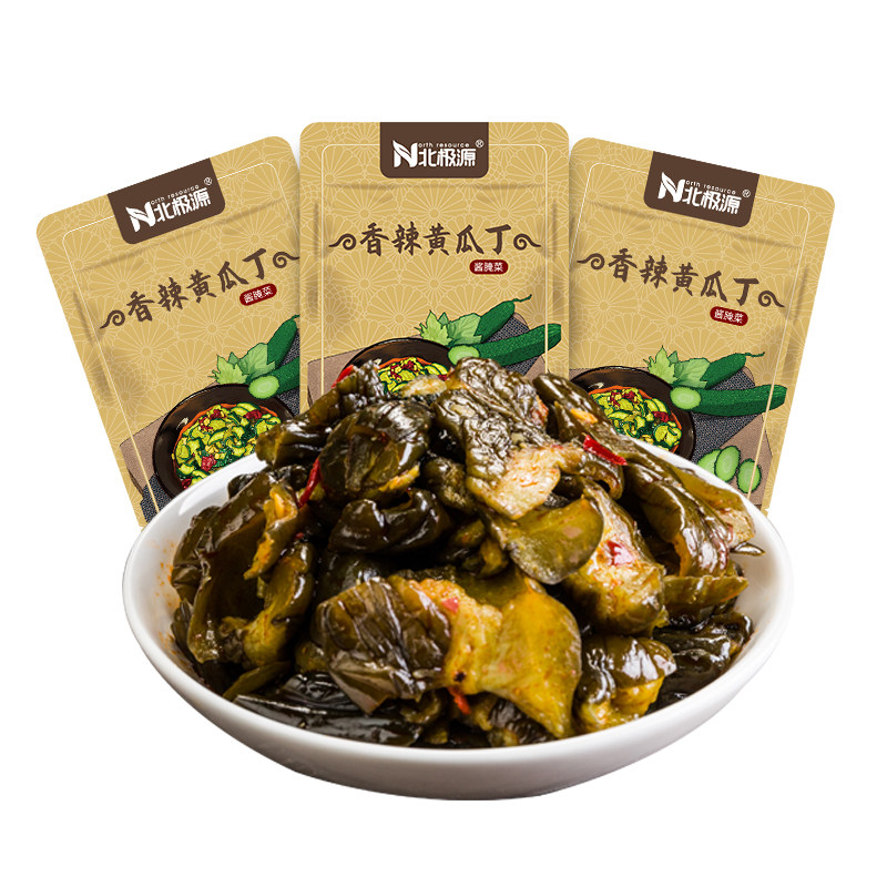 北极源香辣黄瓜酱15g*30袋
