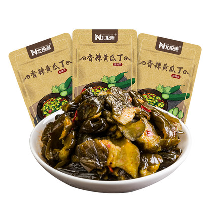 北极源酱菜组合独立小包装萝卜干酸豆角榨菜香辣黄瓜丁航空飞机餐