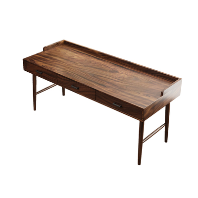 南美胡桃木书桌大长书桌