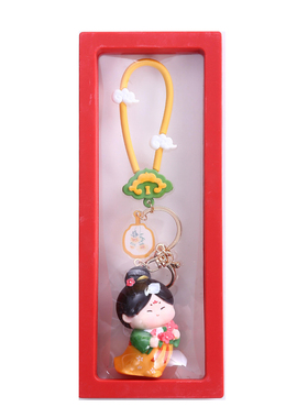唐仕女钥匙扣挂件西安文创纪念品