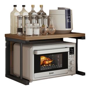 微波炉置物架厨房多功能台面烤箱架子家用电饭煲专用多层收纳支架