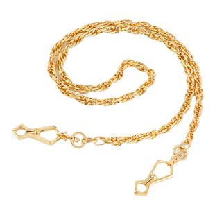 适用于古驰包包斜挎链条马鞍包ophidia全铜gucci包包链子肩带配件