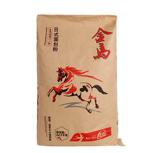 白燕高筋面包粉金马日式烘焙 欧式全麦面粉蛋糕粉拉丝Q弹吐司25kg