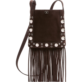 [礼物]华伦天奴VALENTINO男女同款 NELLCOTE 小号流苏手袋