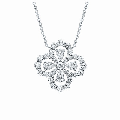 珠宝HWLOOP项链水滴吊坠吊坠