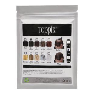 TOPPIK袋装头发纤维粉27.5克50克100克增发蛋白丝包袋粉顶丰