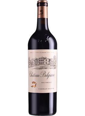 【自营】波尔多1855五级庄CHATEAU BELGRAVE百家富酒庄干红