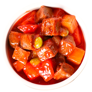 谷言番茄牛腩220g10袋牛肉料理包速食盖浇饭盖饭即食半成品方便菜