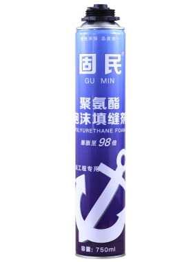 发泡胶泡沫胶聚氨酯门窗填缝剂漏风填充胶泡剂堵洞胶膨胀胶900克