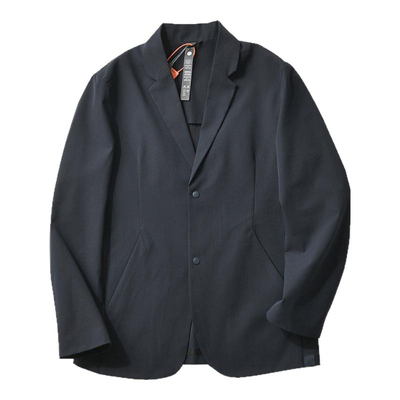 网格轻薄透气3D立体裁剪西装西服