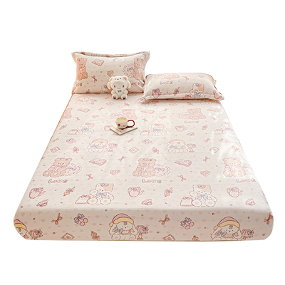 儿童牛奶绒床笠冬季加绒加厚