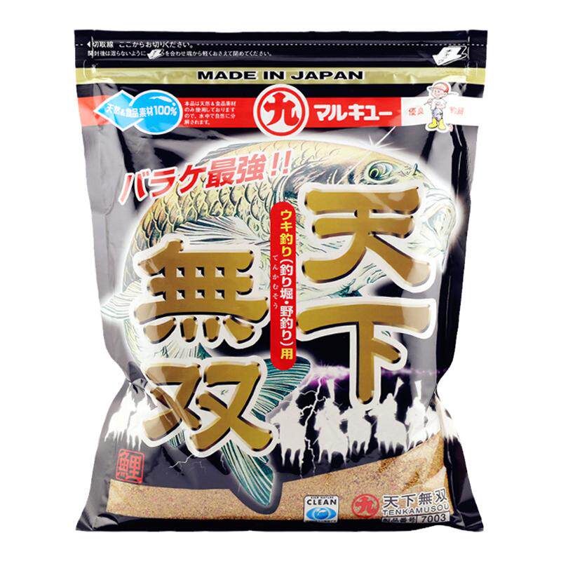 丸九天下无双原装日本进口海外版经典鲫鲤鱼饵料野钓水库黑坑用饵
