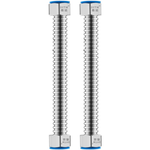 盾运304不锈钢波纹管4分进出水管燃气热水器金属防爆冷热专用软管