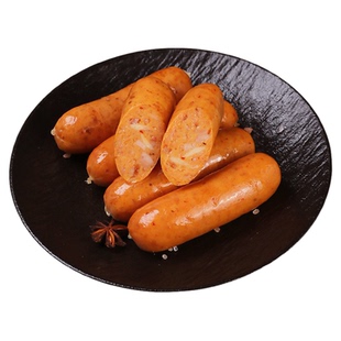 珍享辣条风味地道肠台湾火山石烤肠地道烤肉肠台式热狗脆皮烤香肠