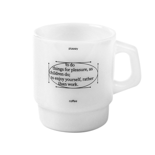 咖啡杯牛奶杯子马克杯简约精致情侣礼物玉色玻璃杯简约ins风早餐