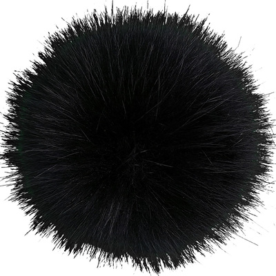 12CM高仿大狐狸毛球大毛球配饰