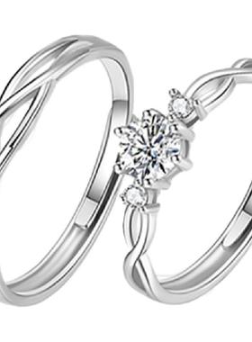 珍·尚银小众设计纯银材质戒指