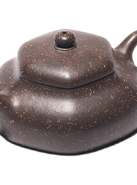 鸣远后人铺砂工艺原矿紫砂壶