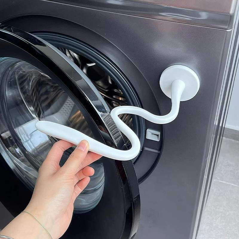洗衣机门通风固定器矽胶强力磁吸防霉防潮防撞卡扣创意门挡防手夹