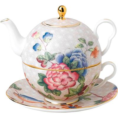 wedgwood杜鹃一人悦享茶具子母壶