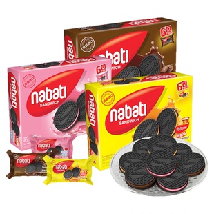 纳宝帝丽芝士奶酪夹心饼干独立包装巧克力曲奇早餐办公室休闲零食