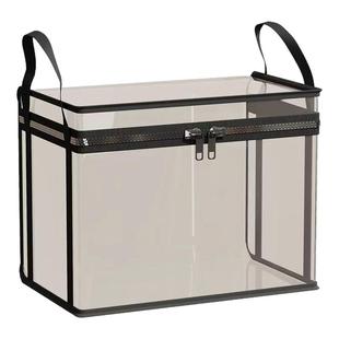 学生旧书收纳箱神器高三书本书架整理教室书籍袋防尘透明家用防潮