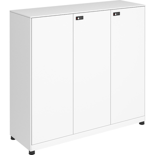 办公室桌边柜资料文件铁皮矮柜密码锁800宽1200宽档案柜子信报箱