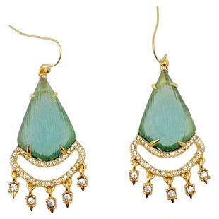 青岛饰品欧美鬼才设计AB小众简约个性百搭打标耳环