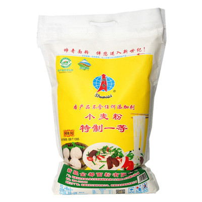 新疆面粉拉面10斤拉条子粉家用馒头包子面条粉奇台冬小麦粉5kg