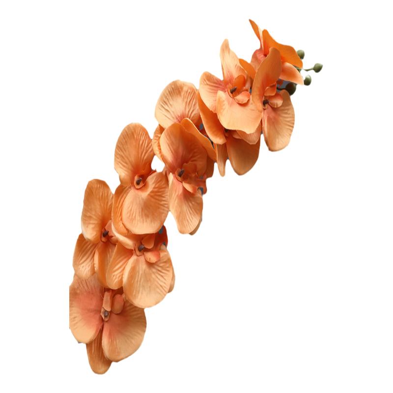 咖色仿真花婚庆秋色仿真花焦糖色