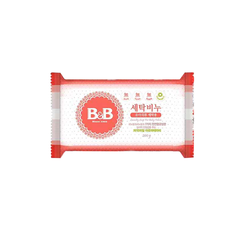 韩国bb保宁皂宝宝专用6块植物