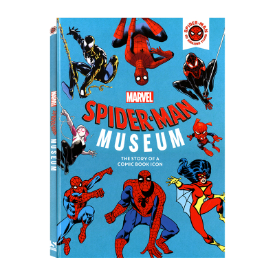 Marvel Spider-Man Museum 漫威蜘蛛侠博物馆 漫画经典60周年纪念版 精装大开本 青少年英语读物 800+艺术作品 英文原版进口图书