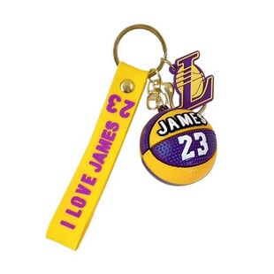 NBA球星篮球钥匙扣精致书包饰品挂件汽车钥匙链挂饰体育周边礼品